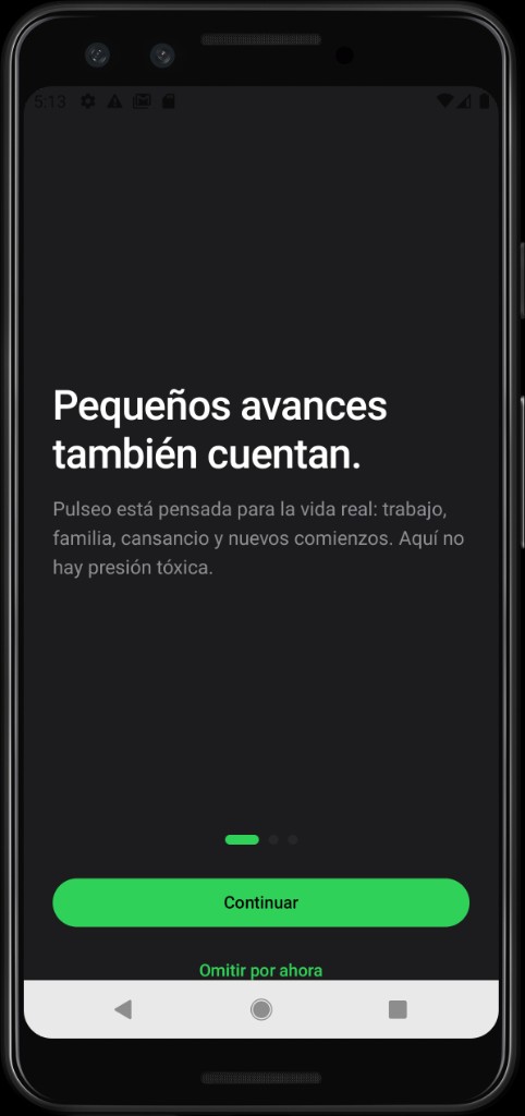Pulseo — tu ritmo, tu energía, tu vida. App de pasos y salud en Google Play