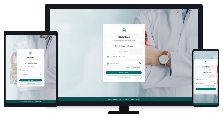 MedicDesk — tu consultorio organizado y eficiente